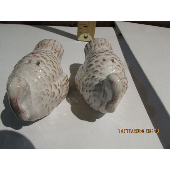 THANKSGIVING TURKEY SALT AND PEPPER SHAKERS FALL DINING - Picture 6 of 6